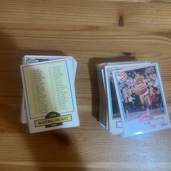 1990 Fleer 193 Cards $130